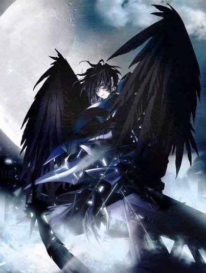 anime boy with black wings Anime Angel, Ange Anime, D N Angel, M Anime ...