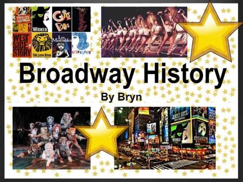 Broadway history