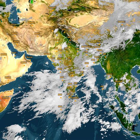 INSAT Weather: Latest Satellite Images And Maps Of India