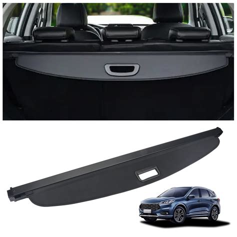 SAOKNCE Cargo Cover Fit for 2020 2021 2022 Ford Escape Rear Storage Waterproof Retractable Rear ...