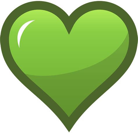 Green Heart Clipart - ClipArt Best