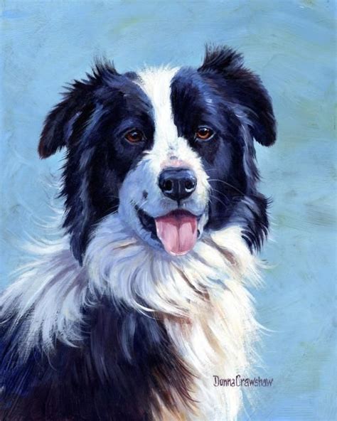 This painting says it all. ; | Dog artwork, Border collie art, Dog ...