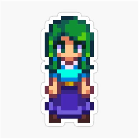 "Stardew Valley - Caroline Full Body" Sticker by Augustine87 | Redbubble