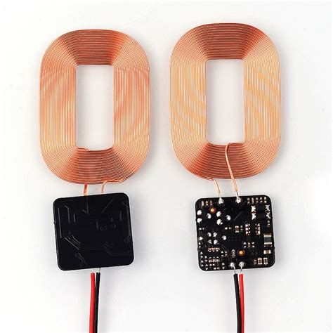 VEEAII Qi Standard Wireless Charging DIY Coil Receiver Module Circuit Board Wireless Charging ...