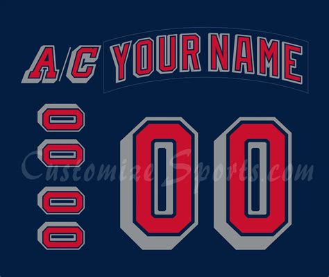 New York Rangers Customized Number Kit For 2021 Reverse Retro Jersey ...