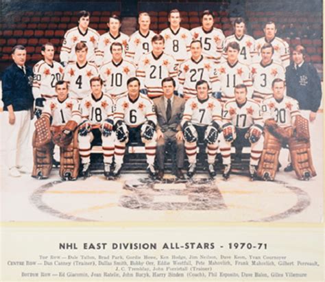 Frosty's Hockey World - Boston Bruins Jersey History: 1970-1971