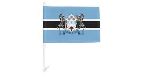 Botswana Coat of Arms/ Flag | Zazzle