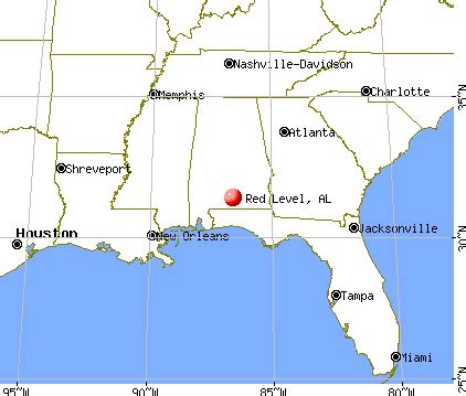 Red Level, Alabama (AL 36474) profile: population, maps, real estate ...