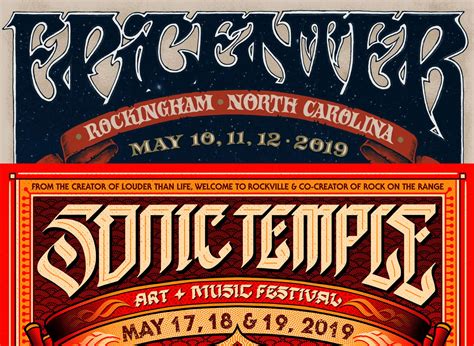 Sonic Temple & Epicenter Festival both sold $1 tickets