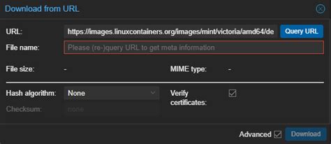 Proxmox: LXC Using External Templates