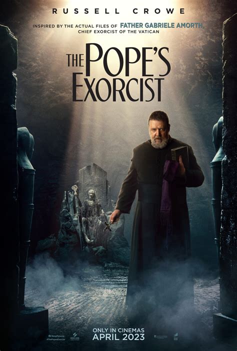 Russell Crowe Fights Demons In New The Pope’s Exorcist Trailer