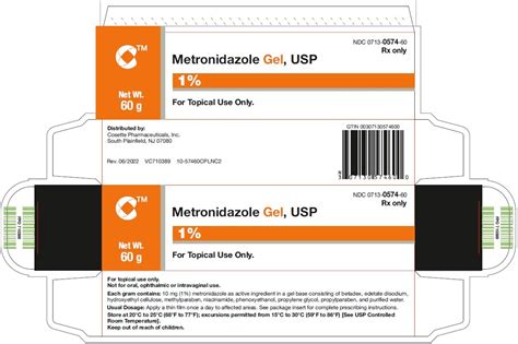 Metronidazole Gel: Package Insert - Drugs.com