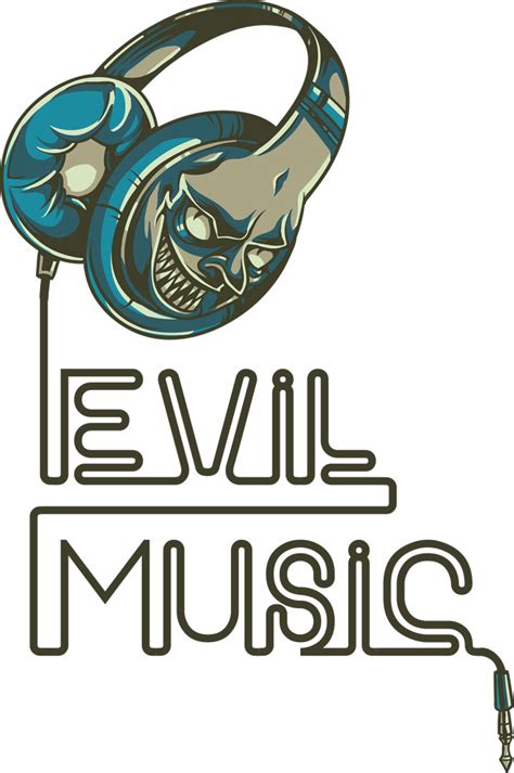 Evil Music - Evil Music - Evil Music Print4ever-shop