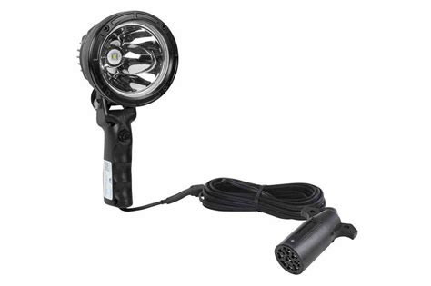 Larson Electronics - 25W Handheld LED Hunting Spotlight - 6 Million Candlepower - 12-32V DC ...