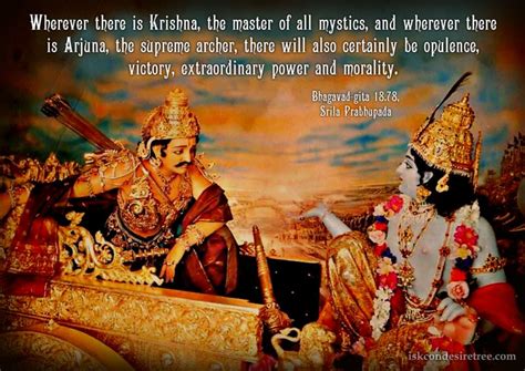 Effect of Presence of Arjuna and Lord Krishna | Spiritual Quotes By ...