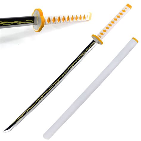 40.5" Foam Cosplay Anime Zenitsu Agatsuma Sword with Scabbar