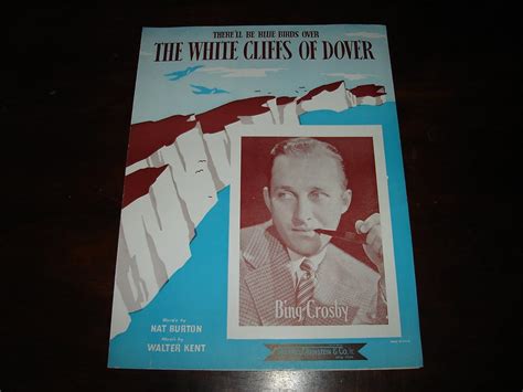 The White Cliffs Of Dover - 1951 sheet music (Bing Crosby): Amazon.com ...