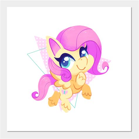 Pony Life - Flutter - Fluttershy - Posters and Art Prints | TeePublic