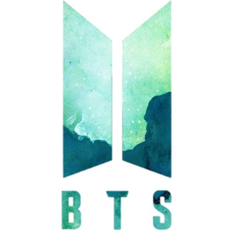 "Green BTS Logo Sticker" by manzae | Redbubble