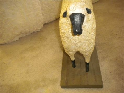 Large Primitive SheepPrimitive DecorFarm