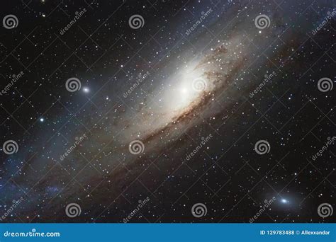 The Andromeda Galaxy, Spiral Galaxy in the Constellation of Andromeda ...