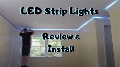 How To Install Led Strip Lights In Living Room Ceiling Without Crown Molding | www ...