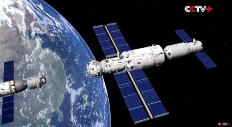 Shenzhou crew departs Chinese space station, heads for Earth ...