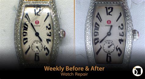 Weekly Before & After #54 - Watch Repair & Crystal Replacement | Jewelry repair, Repair ...