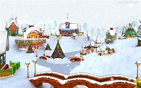 Christmas Village Backgrounds - WallpaperSafari