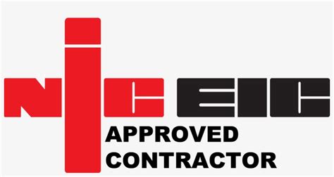 Cgh Property Services - Niceic Approved Contractor Logo Vector - Free Transparent PNG Download ...