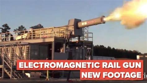 Watch The First Test Of US Navy's Electromagnetic Railgun Th