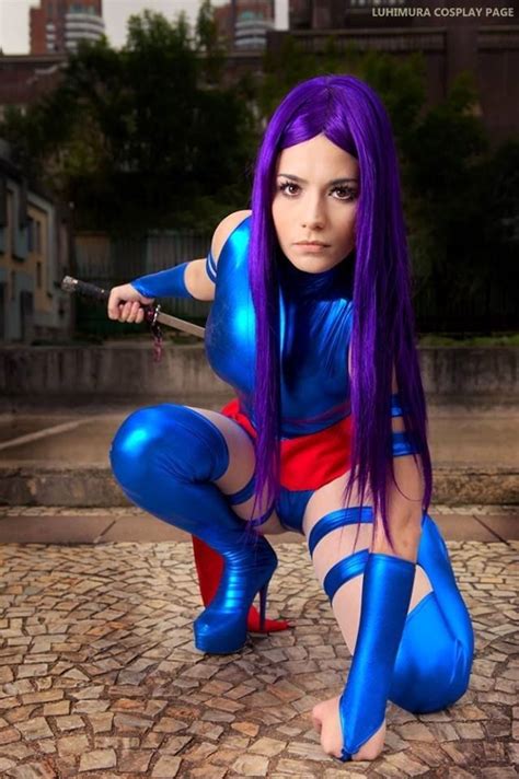 Pin on Psylocke Cosplay