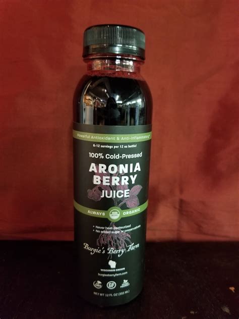 Aronia Berry Juice (1-12oz)