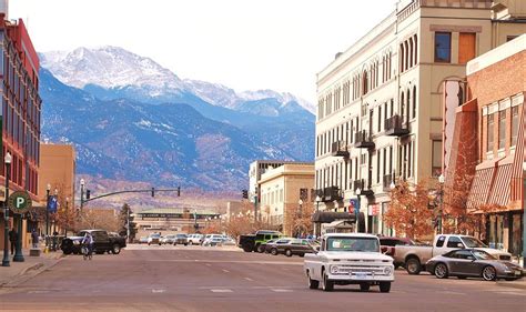 Downtown Colorado Springs Colorado Photograph by Tammy Burgess