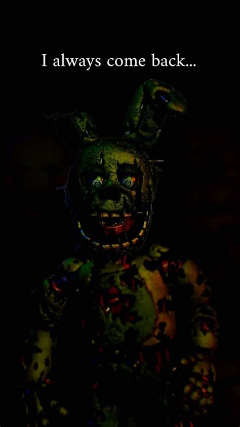 Download Springtrap in action: Spooky and mysterious character from ...