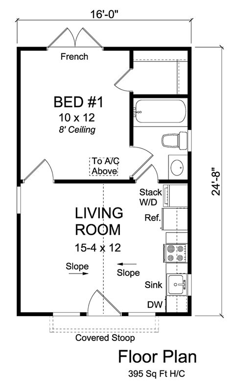 Small Dwelling Tiny Houses Floor Plans