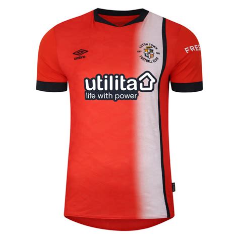 Umbro Mens Official Licensed Product - Adult Luton Town 23/24 Home ...