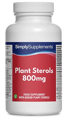 Plant Sterols Tablets 800mg | Improve Cholesterol