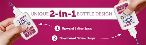 Little Remedies Saline Spray and Drops | Safe for Newborns | 1 Fl Oz ...