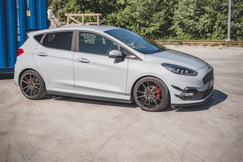 Lama sottoporta racing D. Ford Fiesta Mk8 ST/ ST-Line 2018- Nero e ...