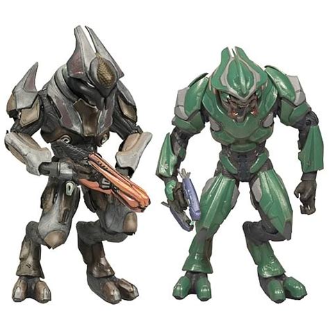 Halo Reach Series 3 Elite Officer and Elite Ultra Figures