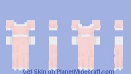 Pink Dress Minecraft Skin