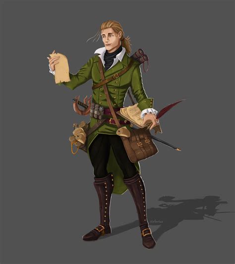 [Art] Human Lore Bard : r/DnD