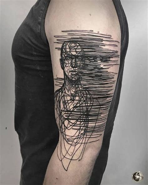 linework tattoos for men | Tattoos for guys, Hand tattoos for guys, Arm ...