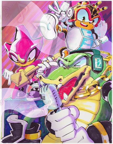 Sonic Heroes what your problem needs is TEAM CHAOTIX!! by Yodzo on Tumblr : r/Sonic_Limelight