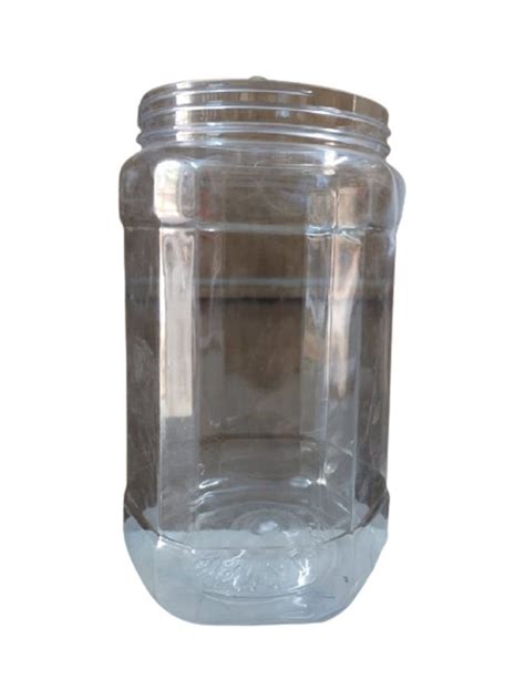 Round Plastic PET Jar, Capacity: 650 Gm at Rs 21/piece in Varanasi | ID ...