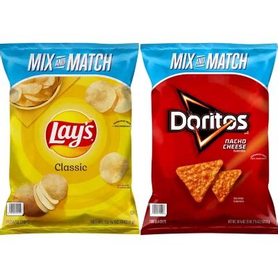 Lay’s Classic and Doritos Nacho Cheese Chips Bundle, 2 ct. - Sam's Club