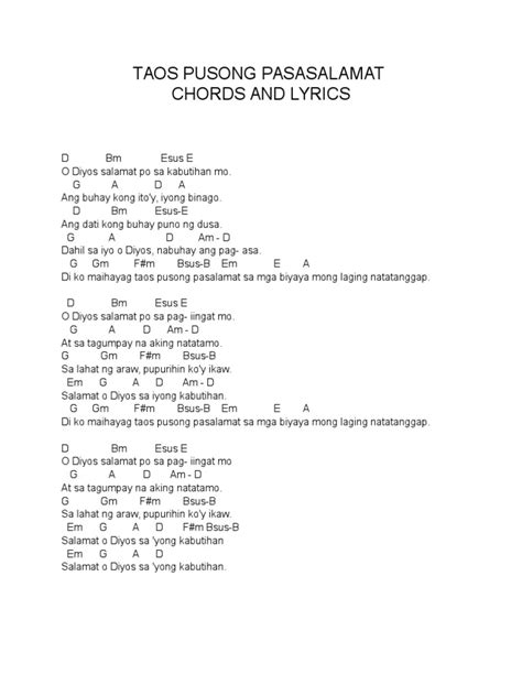 walang hanggang pasasalamat lyrics - philippin news collections