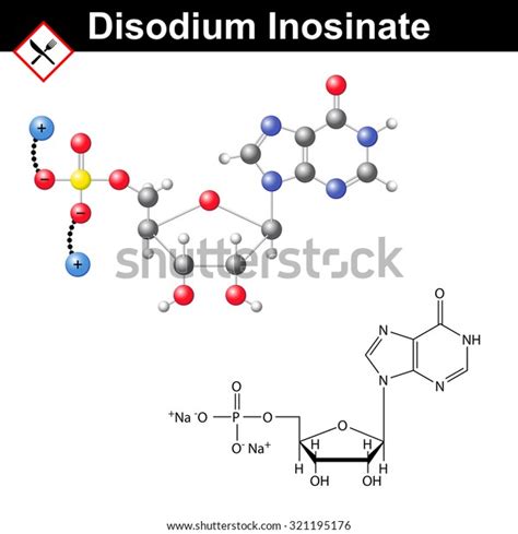 Disodium Inosinate Flavor Enhancer Food Additive Stock Vector (Royalty ...