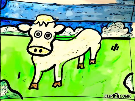 Cartoon Cow Drawing. : r/drawings